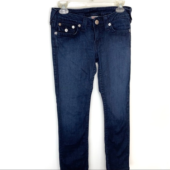 True Religion Dark Wash Straight Jeans – SZ 28 - Picture 5 of 13